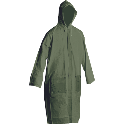 מעיל גשם PVC דגם IRWELL צבע ירוק