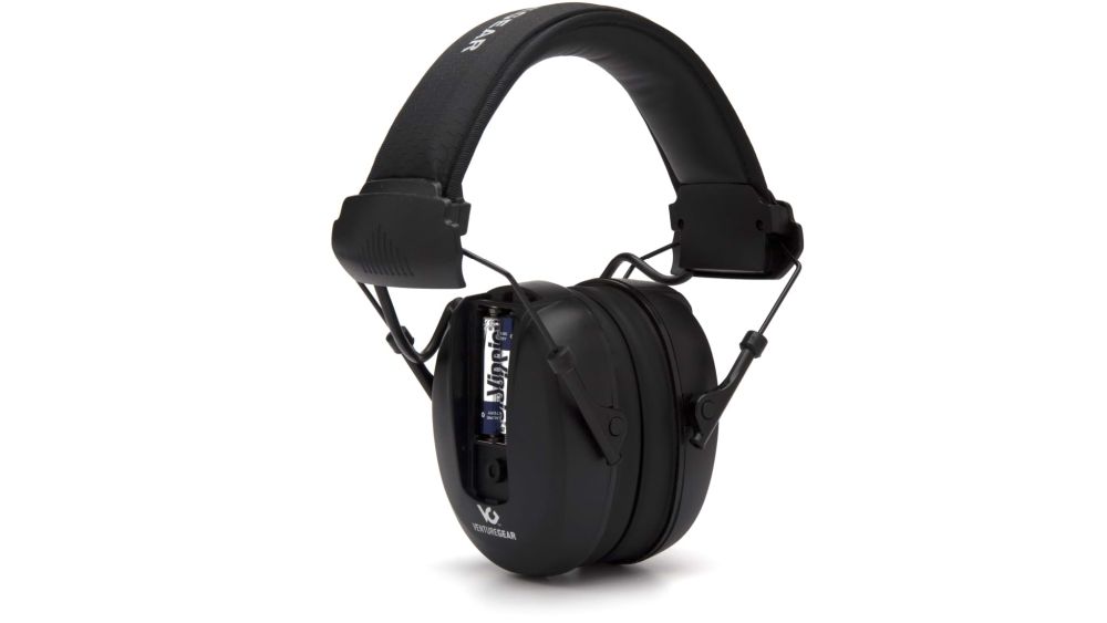 אוזניות מגן נגד רעש אלקטרוניות Clandestine צבע שחור