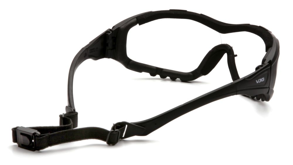 משקפי אבק/ כימיקלים דגם V3G-STRX - שקוף