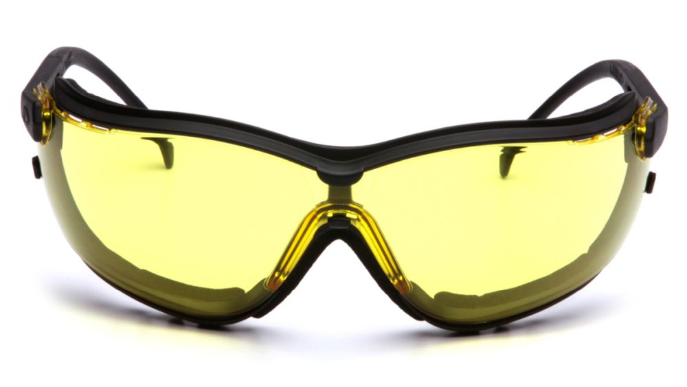 משקפי אבק/ כימיקלים דגם V2G - צהוב