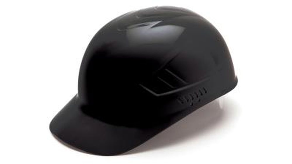 כובע חבטות קשיח (דמוי קסדה) שחור