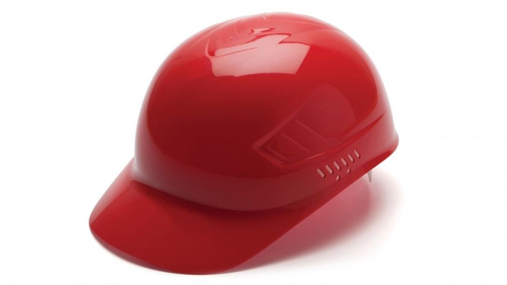 כובע חבטות קשיח (דמוי קסדה) אדום