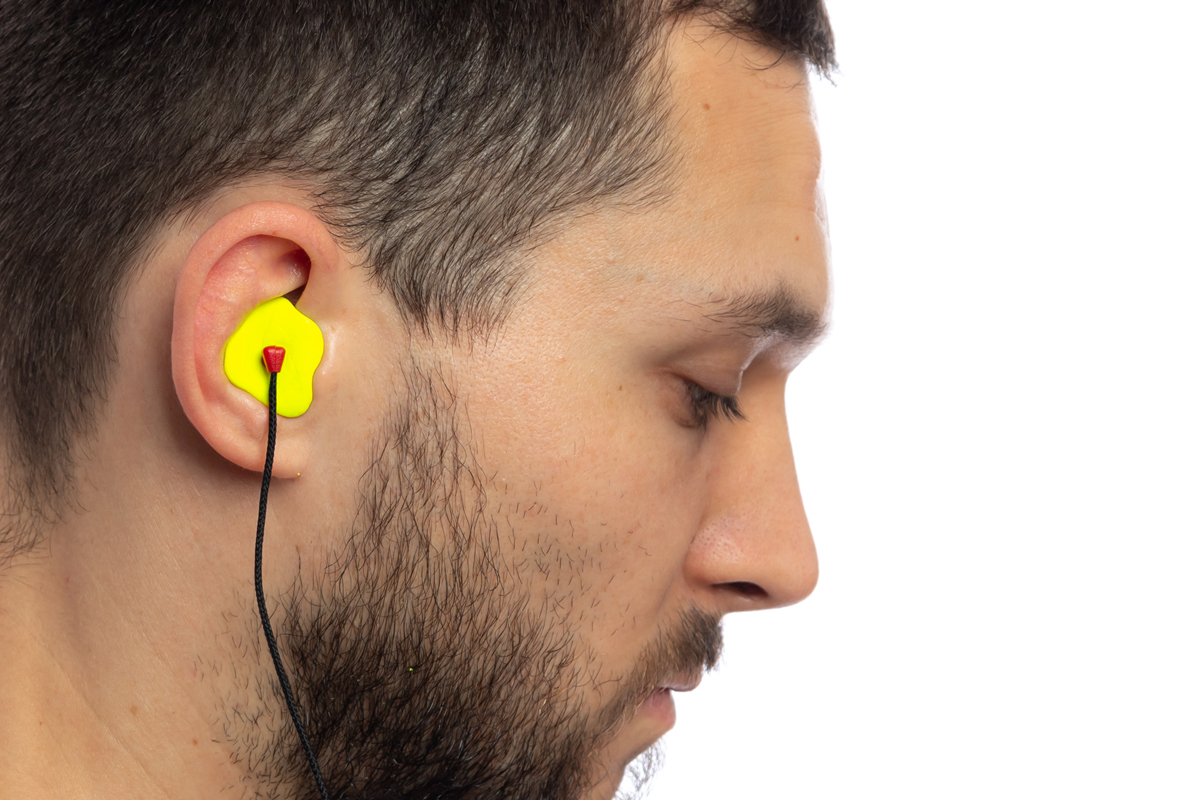 אטמי אוזניים לעיצוב בהתאמה אישית - צהוב - תוצרת E.A.R 