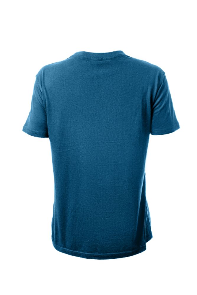 חולצת טריקו שרוול קצר כחול רויאל