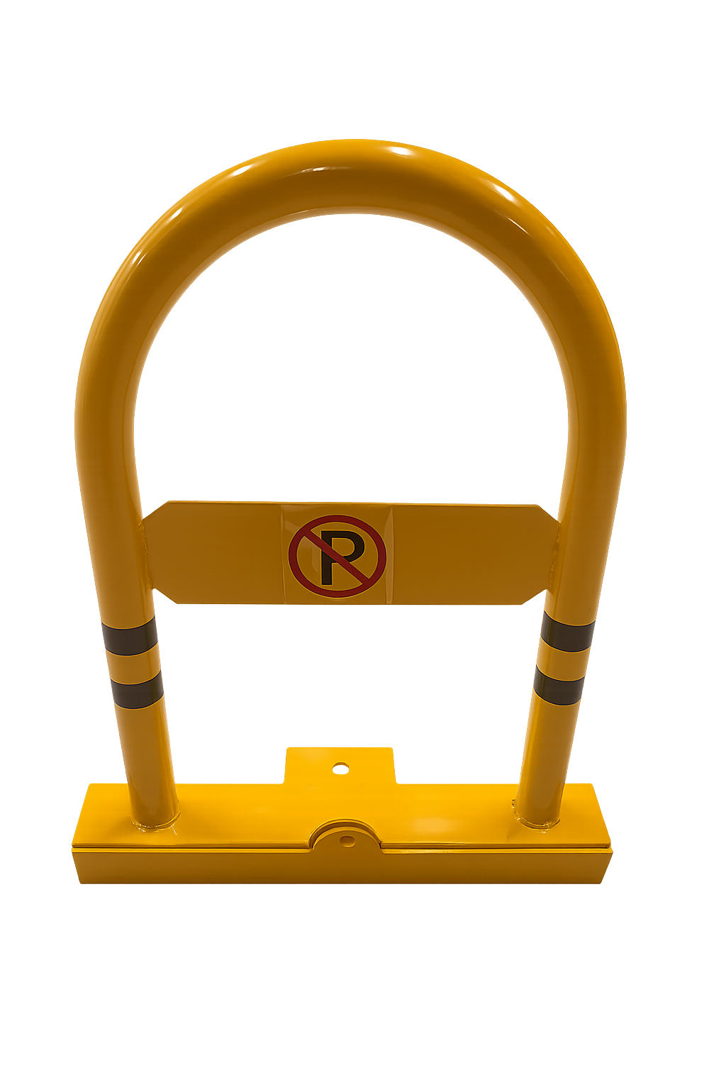 מחסום חניה מקצועי עם מנגנון קיפול