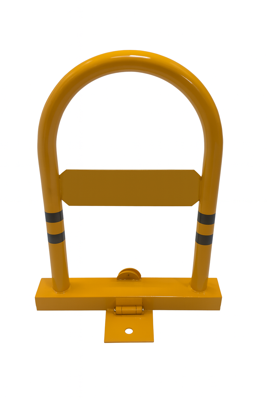 מחסום חניה מקצועי עם מנגנון קיפול