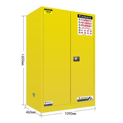 ארון בטיחות לחומרים דליקים 170 ליטר (45 גלון) - אחסון תקני ומוגן