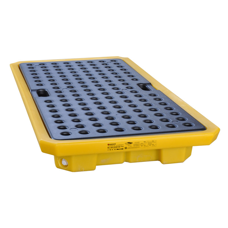 מאצרה נמוכה ל-2 חביות - עשויה פוליאתילן (PE) איכותי