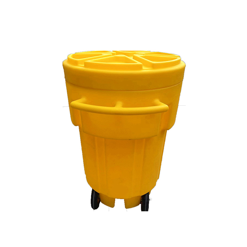 חבית הצלה ניידת לחומרים מסוכנים 65 גלון (כ-246 ליטר) - פתרון בטיחות מקצועי