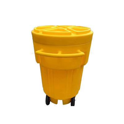 חבית הצלה ניידת לחומרים מסוכנים 65 גלון (כ-246 ליטר) - פתרון בטיחות מקצועי