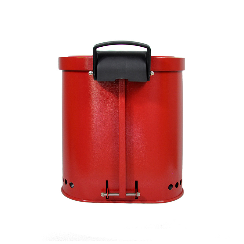 מיכל לאיסוף פסולת שמן - צבע אדום