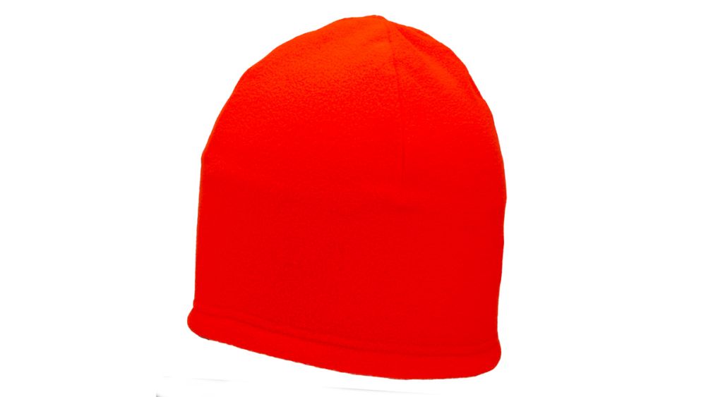 כובע פליסה מידה אחת צבע כתום זוהר