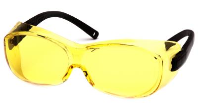 משקפי מגן למרכיבי משקפיים OTS צהוב