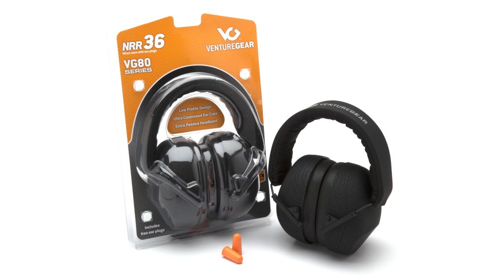 אוזניות מגן נגד רעש VGPM8015C בצבע שחור גרפיט