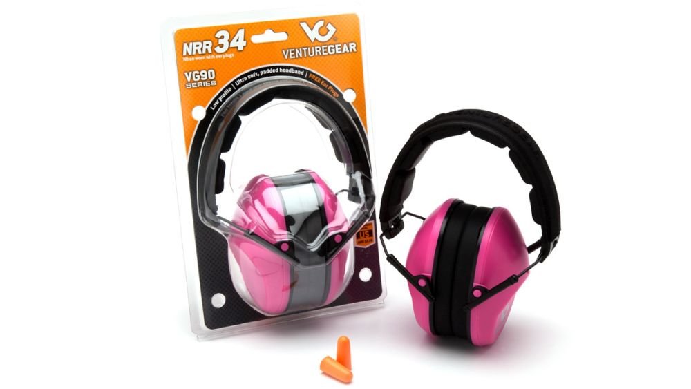 אוזניות מגן נגד רעש VGPM8010PC בצבע ורוד