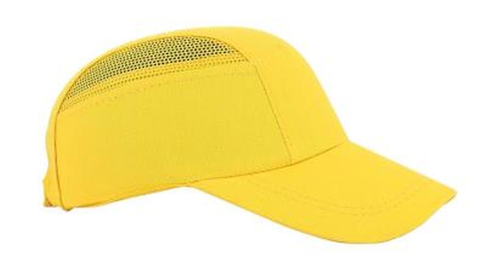 כובע חבטות ספורט צהוב